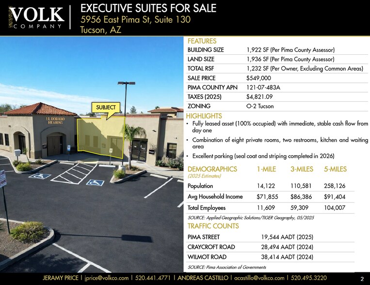 5956 E Pima St, Tucson, AZ à vendre - Autre - Image 2 de 9