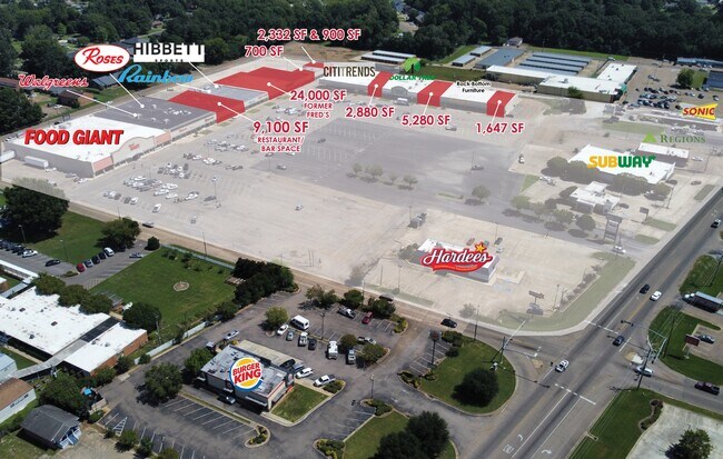 Plus de détails pour 201 Alabama St, Columbus, MS - Commerce de détail à louer