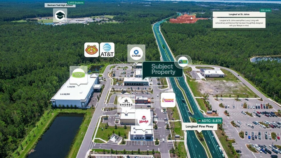 6975 Longleaf Pine Pky, Saint Johns, FL for sale - Aerial - Image 2 of 2