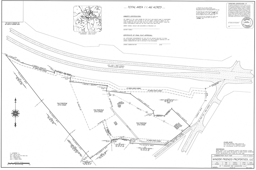 56 Old 82 Rd, Jefferson, GA à vendre - Plan cadastral - Image 2 de 3