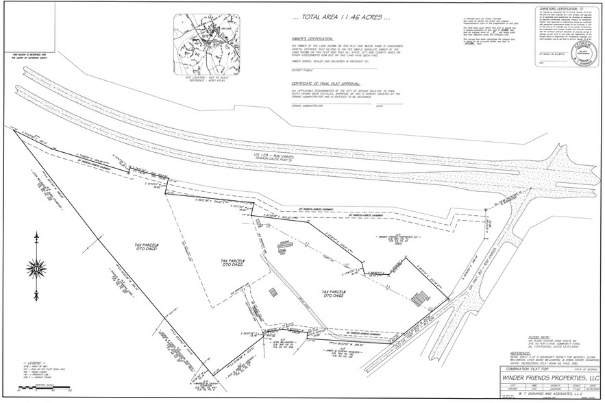 56 Old 82 Rd, Jefferson, GA for sale - Plat Map - Image 2 of 3