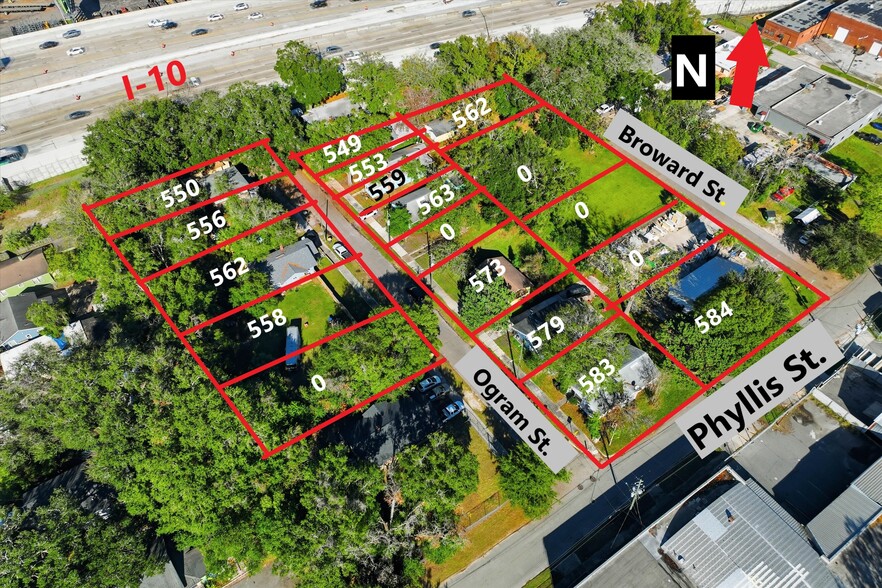 584 Broward St, Jacksonville, FL à vendre - Aérien - Image 3 de 19