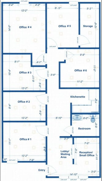 163 Hampton Point Dr, Saint Augustine, FL à louer - Plan d’étage - Image 2 de 10