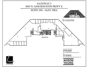 3663 N Sam Houston Pky E, Houston, TX for lease Floor Plan- Image 1 of 2