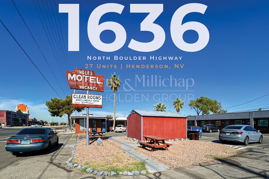 1636 N Boulder Hwy, Henderson, NV à vendre - Photo du bâtiment - Image 3 de 22