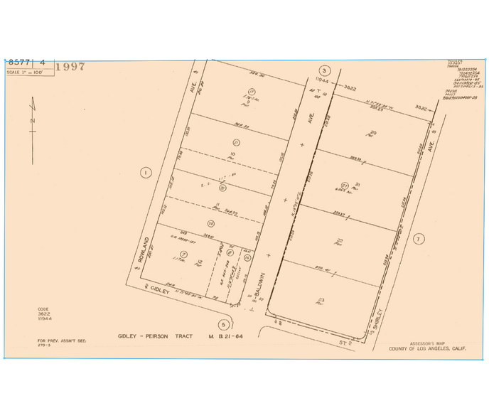 4300-4380 Baldwin Ave, El Monte, CA for lease - Plat Map - Image 3 of 3