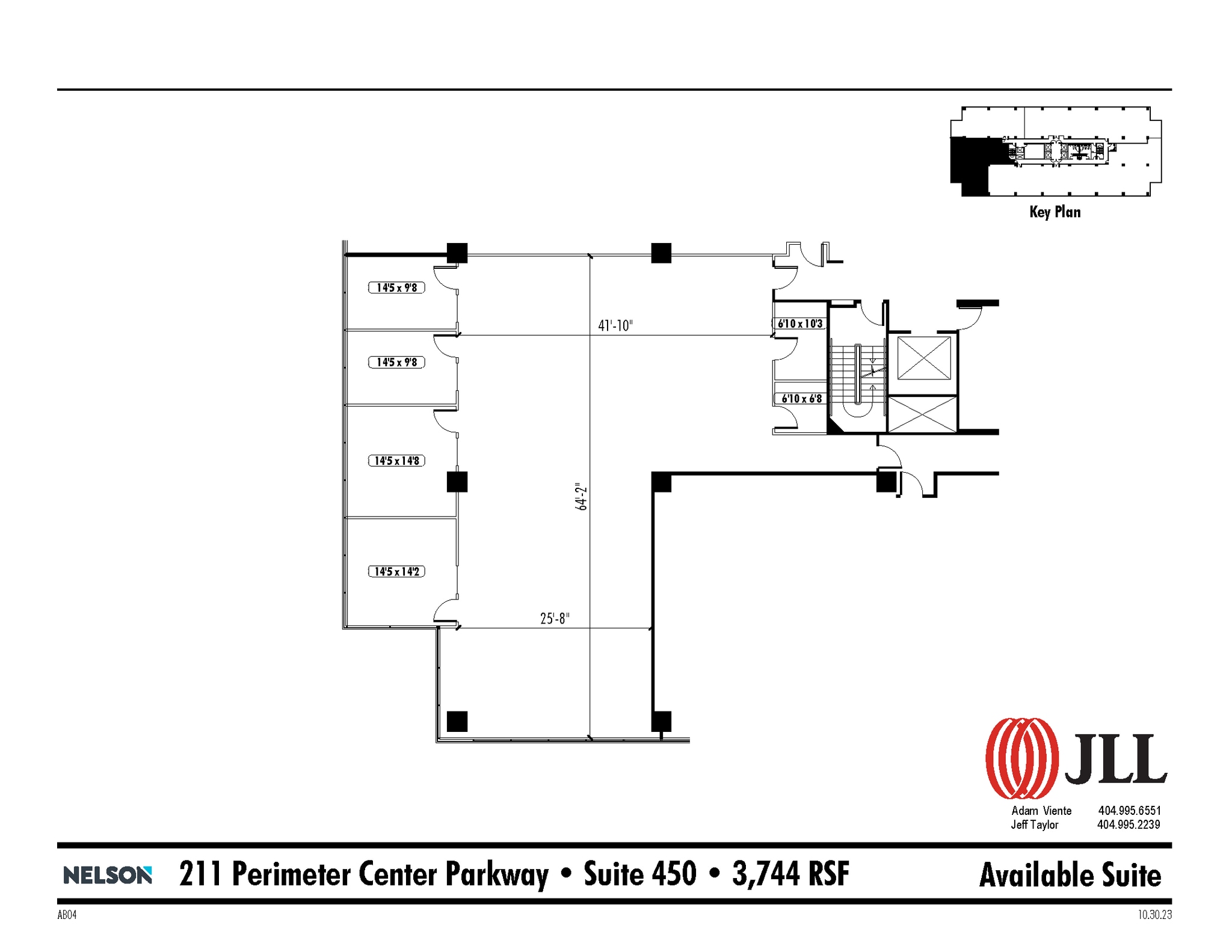 211 Perimeter Center Pky NE, Atlanta, GA for lease Floor Plan- Image 1 of 1
