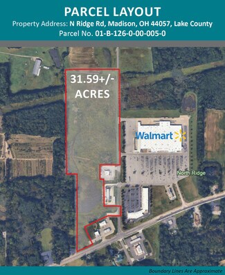 Plus de détails pour N Ridge Rd, Madison, OH - Terrain à vendre