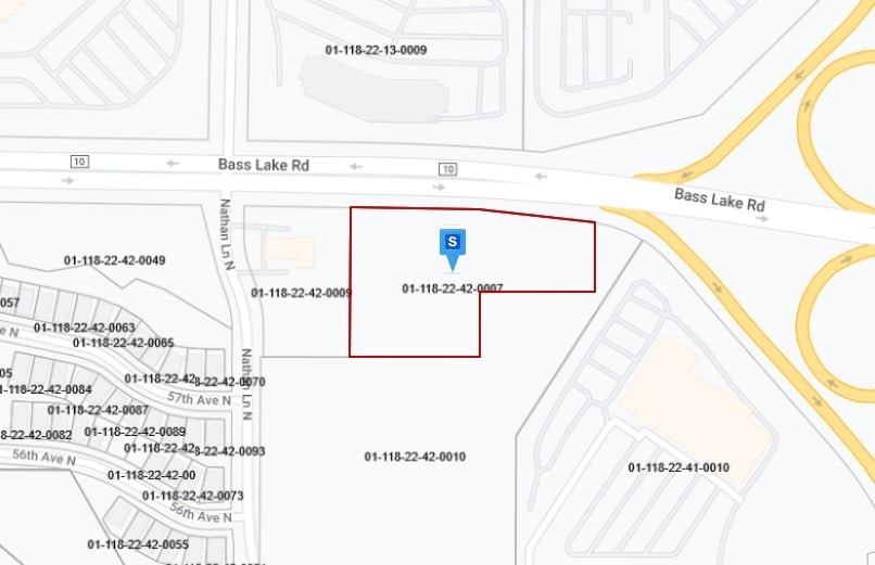 Bass Lake Road & Nathan Ln, Plymouth, MN for sale - Building Photo - Image 1 of 1