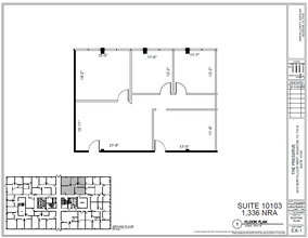 2000 N Loop Fwy W, Houston, TX à louer Plan d  tage- Image 1 de 1