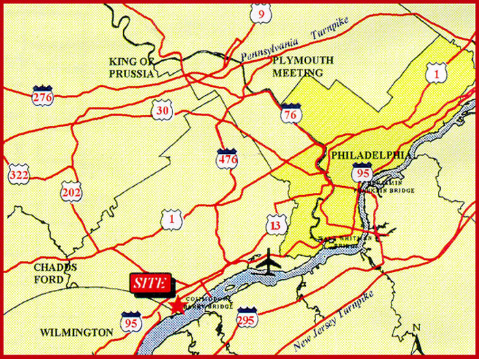 1501 Blueball Ave, Marcus Hook, PA for sale - Site Plan - Image 2 of 3