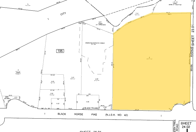 5700 Route 42, Turnersville, NJ à vendre - Plan cadastral - Image 3 de 3