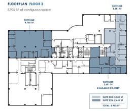 700 Highlander Blvd, Arlington, TX for lease Floor Plan- Image 1 of 1