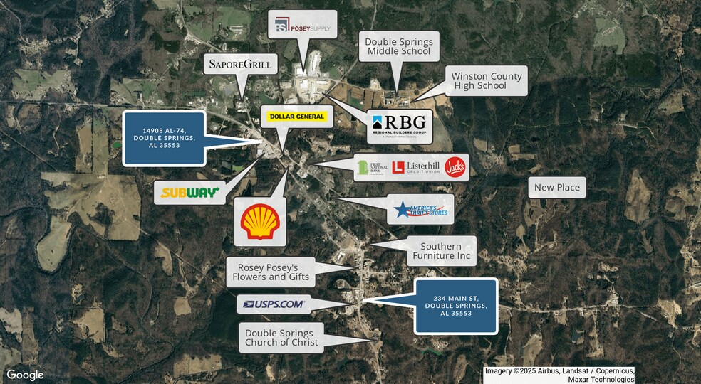 234 Main St, Double Springs, AL for sale - Building Photo - Image 2 of 3