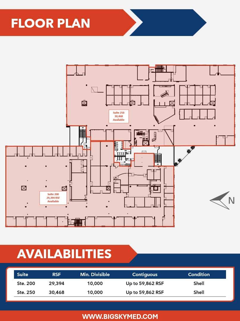 3101 E President George Bush Hwy, Richardson, TX à louer Plan d’étage- Image 1 de 1