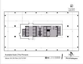 3455 Peachtree Rd NE, Atlanta, GA for lease Floor Plan- Image 2 of 2