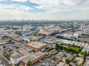 6535-6547 Santa Monica Blvd, Los Angeles, CA - aerial  map view