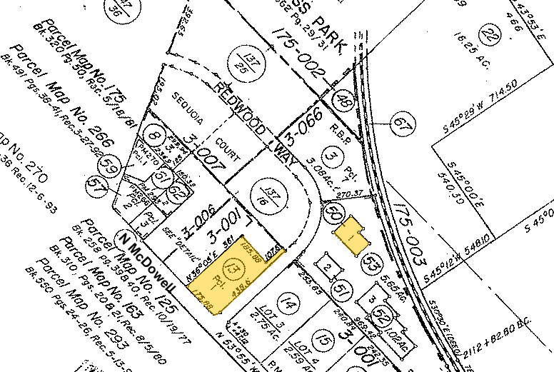 1318 Redwood Way, Petaluma, CA à louer - Plan cadastral - Image 2 de 15