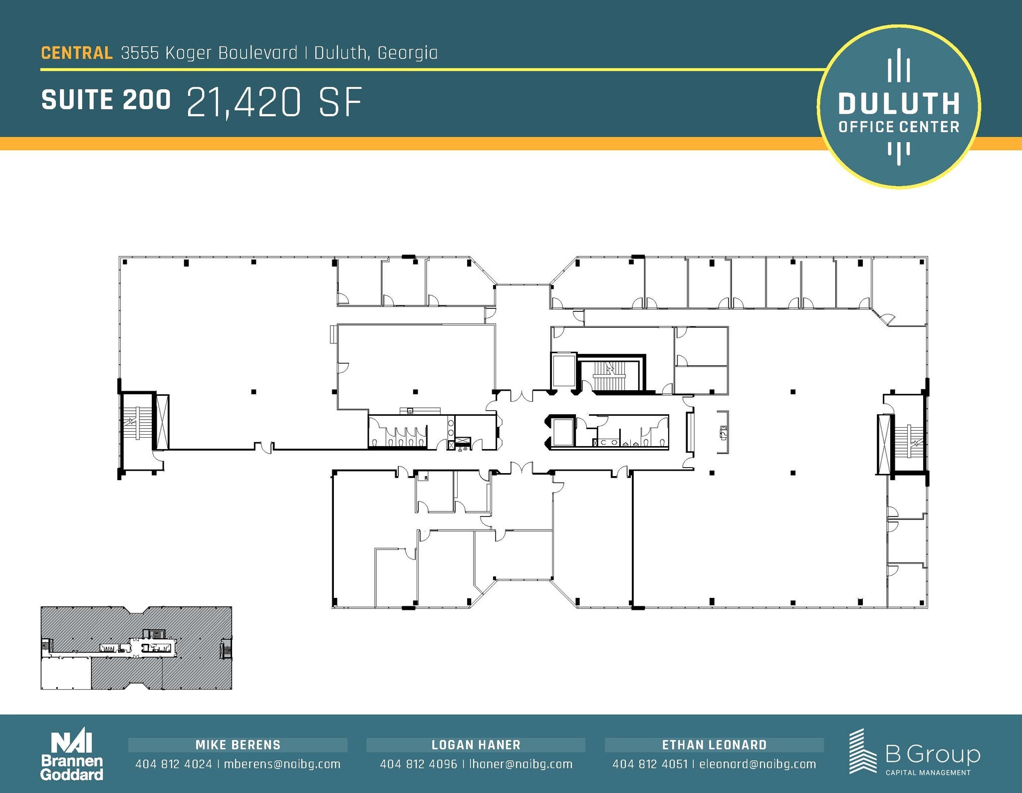 3505 Koger Blvd, Duluth, GA for lease Floor Plan- Image 1 of 1
