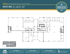 3505 Koger Blvd, Duluth, GA for lease Floor Plan- Image 1 of 1