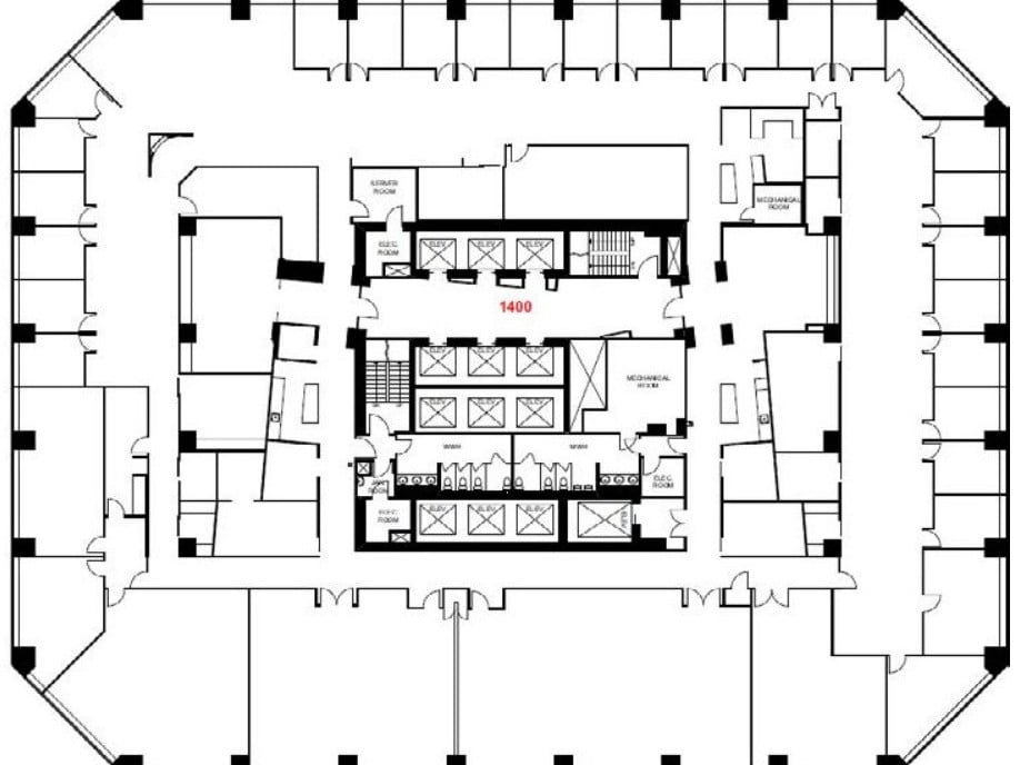 240 4 Av SW, Calgary, AB for lease Floor Plan- Image 1 of 1
