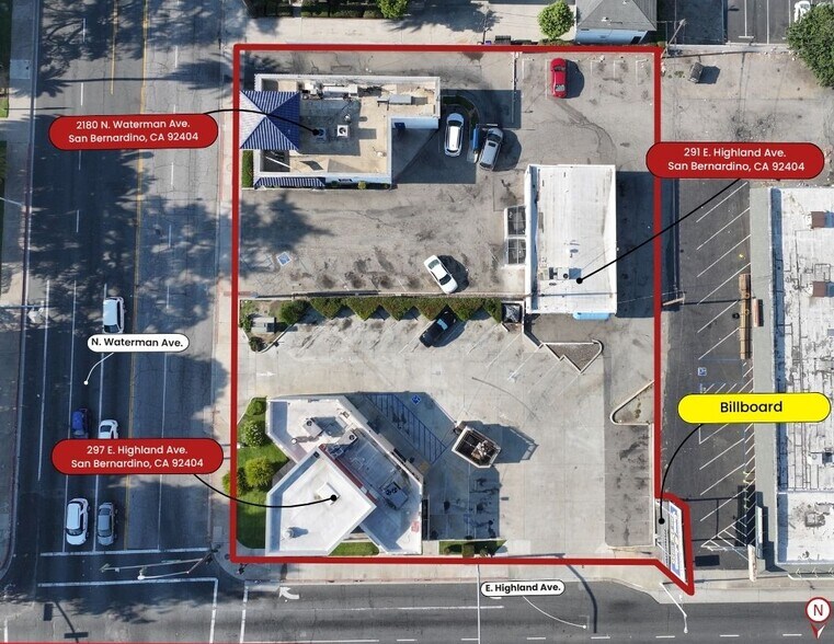 291 E Highland Ave, San Bernardino, CA à vendre - Photo du bâtiment - Image 2 de 4