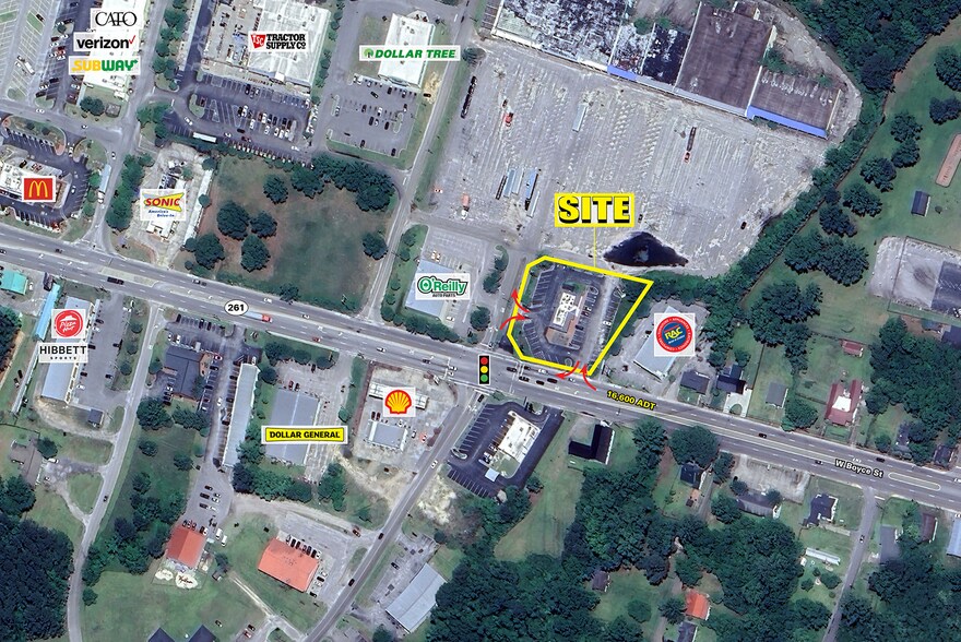 483 W Boyce St, Manning, SC à vendre - Aérien - Image 3 de 3