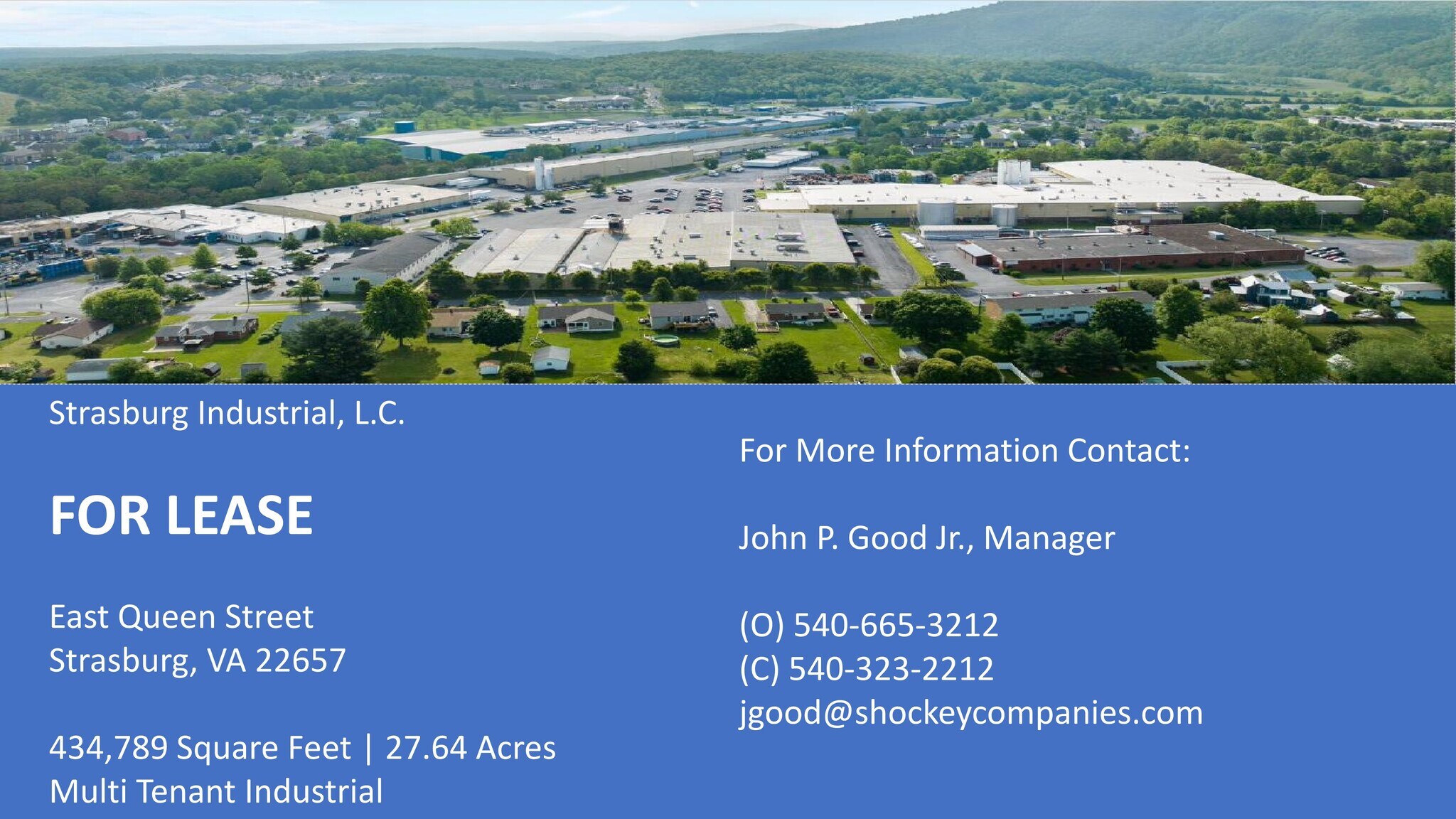 806 E Queen St, Strasburg, VA à louer Photo du bâtiment- Image 1 de 4