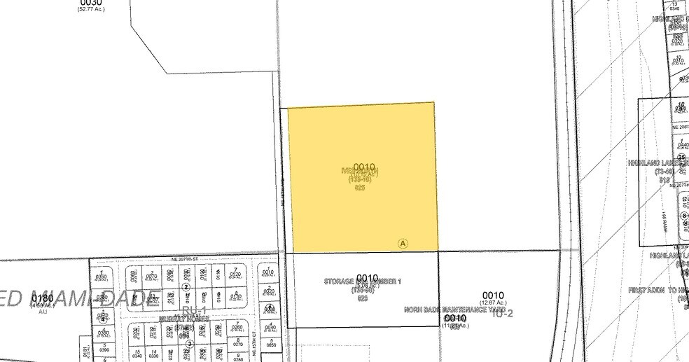 20725 NE 16th Ave, Miami, FL à louer - Plan cadastral - Image 3 de 15
