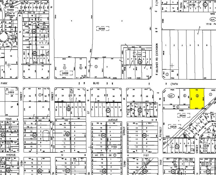 7000 Park Blvd, Pinellas Park, FL à louer - Plan cadastral - Image 2 de 20