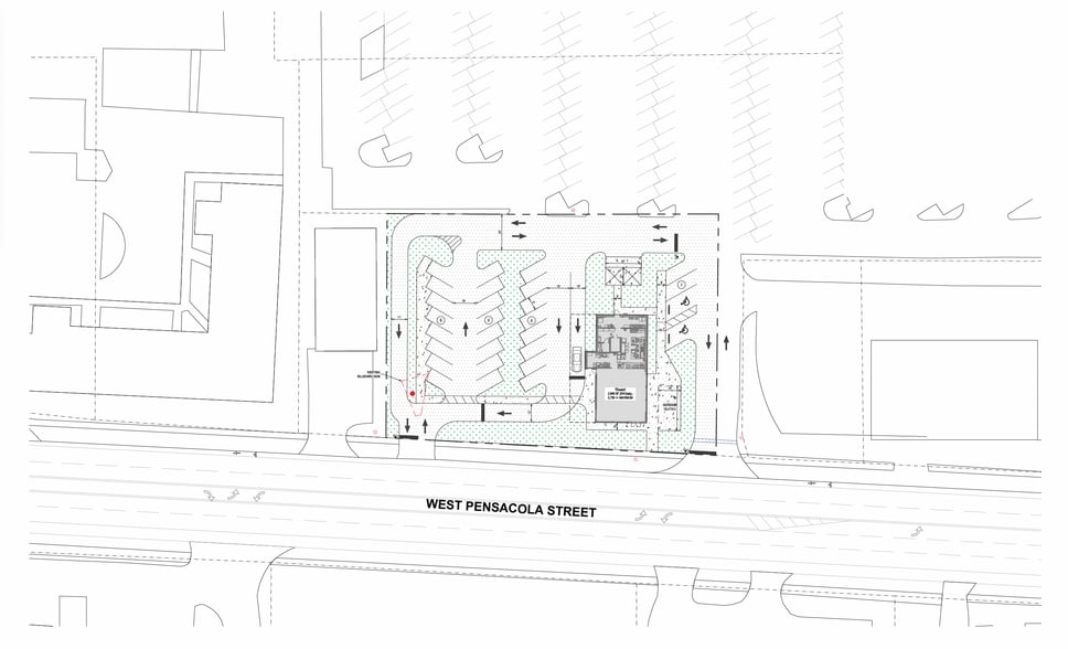 2112 W Pensacola St, Tallahassee, FL à louer - Plan de site - Image 3 de 11