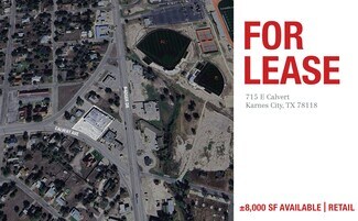 Plus de détails pour 715 E Calvert Ave, Karnes City, TX - Commerce de détail à louer