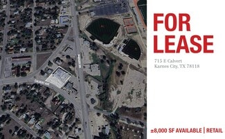 Plus de détails pour 715 E Calvert Ave, Karnes City, TX - Commerce de détail à louer