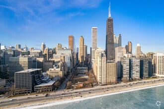 800 N Michigan Ave, Chicago, IL - Aérien Vue de la carte