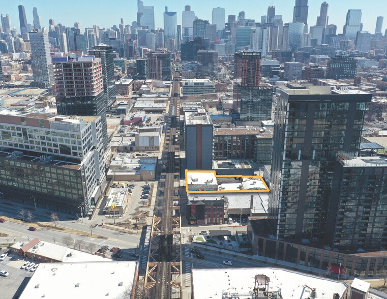 1375 W Lake St, Chicago, IL à vendre - Aérien - Image 2 de 6