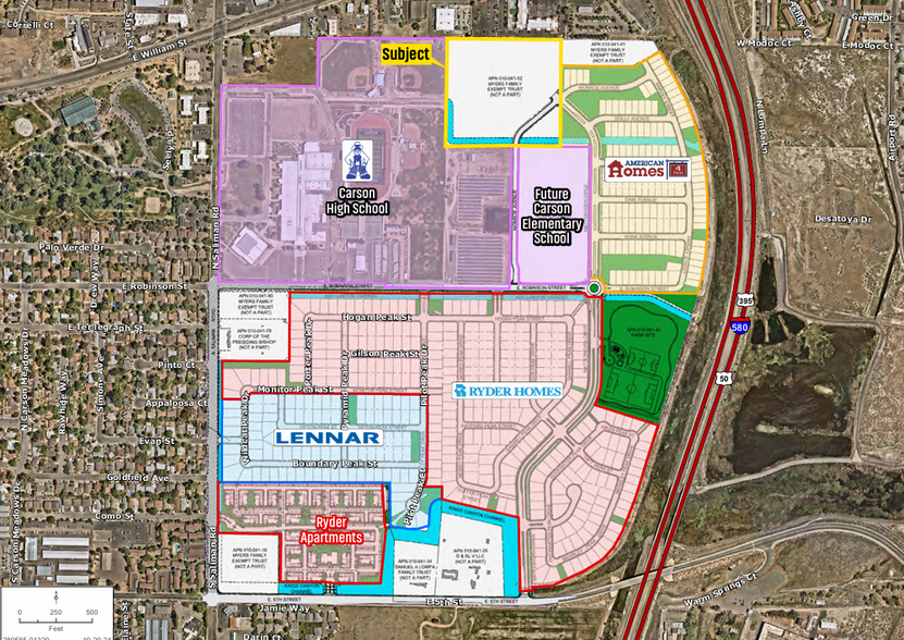 East William Street, Carson City, NV for sale - Site Plan - Image 3 of 3