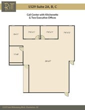 1525 Sam Rittenberg Blvd, Charleston, SC à louer Plan d’étage- Image 1 de 15