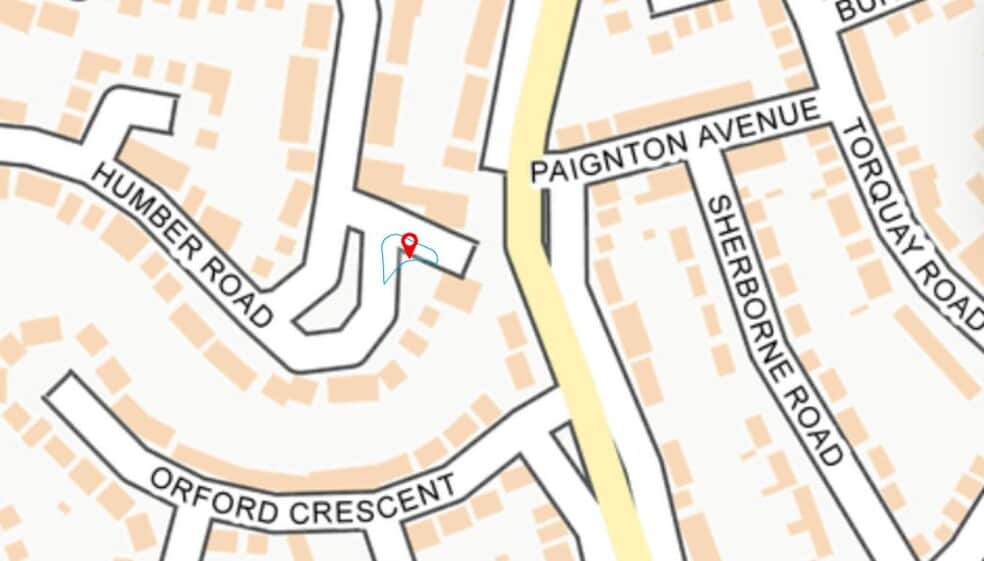 23 Humber Rd, Chelmsford for sale - Plat Map - Image 2 of 2