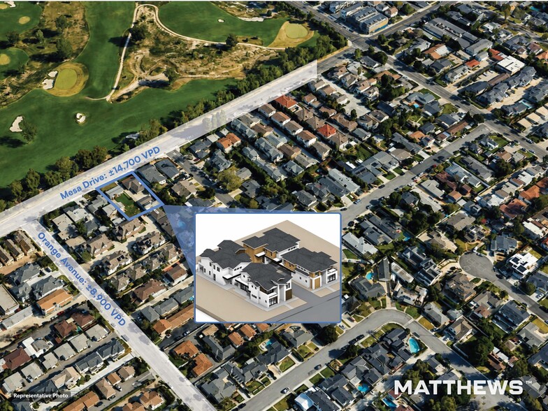215-223 Mesa Dr, Costa Mesa, CA for sale - Building Photo - Image 1 of 6