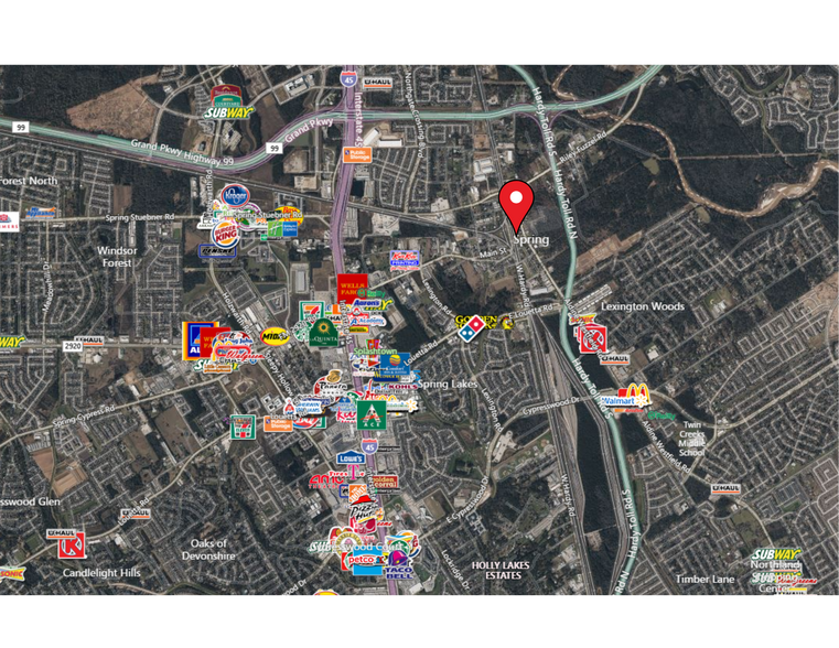 26623 Aldine Westfield Rd, Spring, TX for sale - Aerial - Image 3 of 3