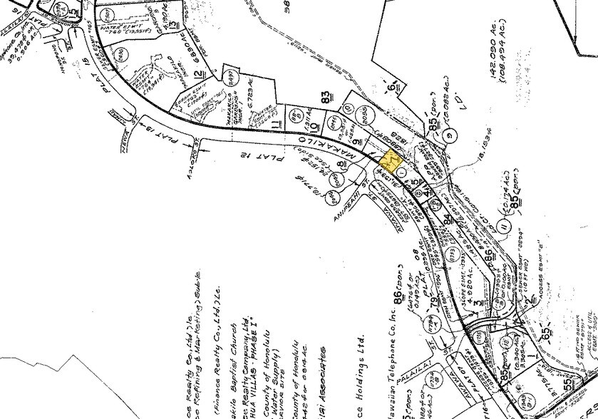 92-595 Makakilo Dr, Kapolei, HI à louer - Plan cadastral - Image 3 de 8