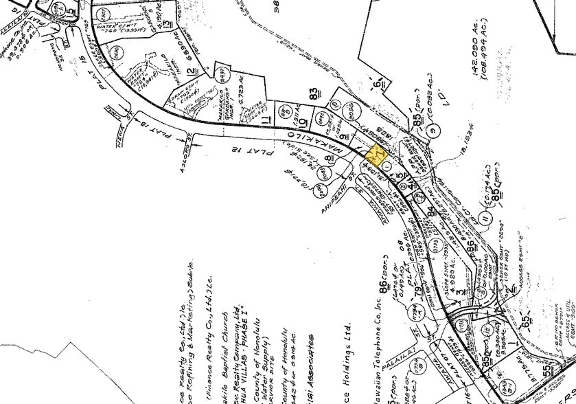 92-595 Makakilo Dr, Kapolei, HI for lease - Plat Map - Image 3 of 8