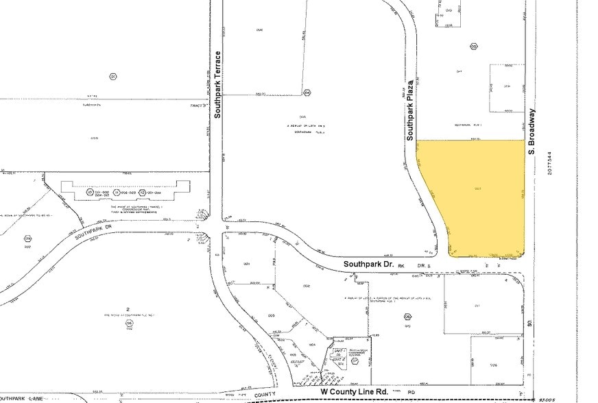 8061 S Broadway St, Littleton, CO for lease - Plat Map - Image 3 of 9