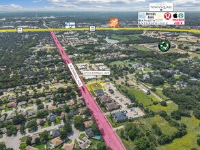 1210 N Kimball Ave, Southlake, TX - Aerial map view