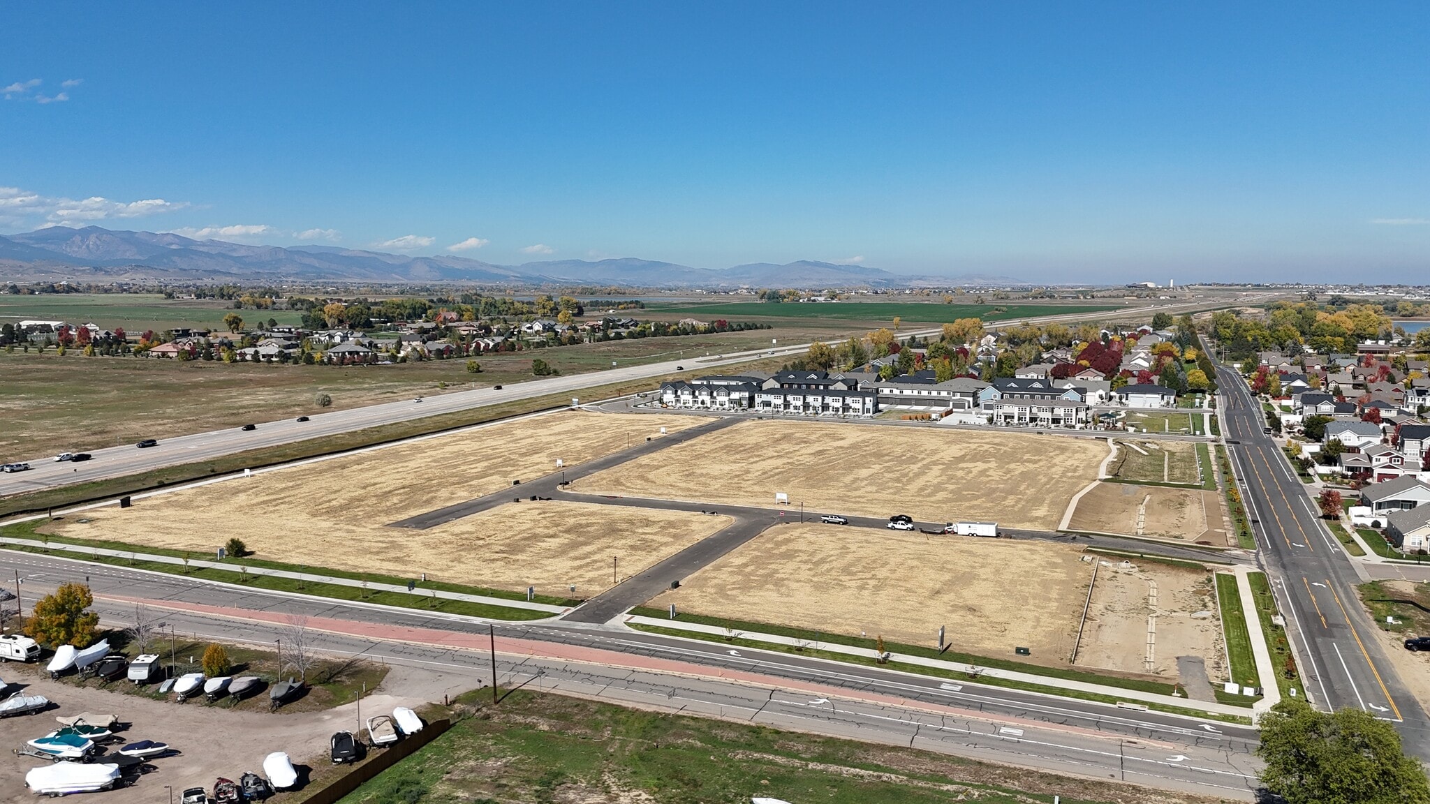 NEC US Highway 287 & CO Highway 56, Berthoud, CO à vendre Aérien- Image 1 de 13