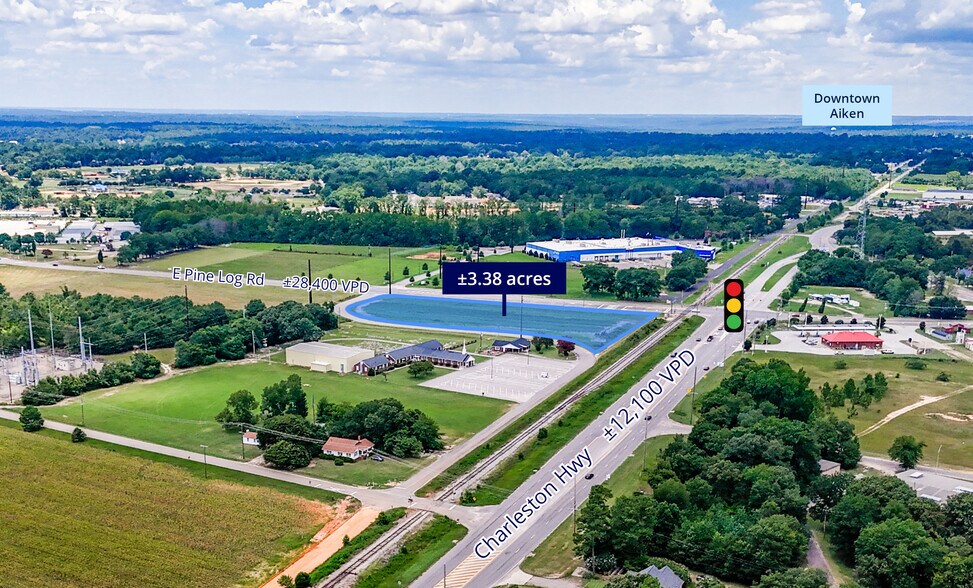 00 E. Pine Log Road, Aiken, SC à vendre - Photo du bâtiment - Image 2 de 4