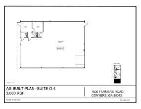 1500 Farmer Rd, Conyers, GA for lease Site Plan- Image 1 of 1