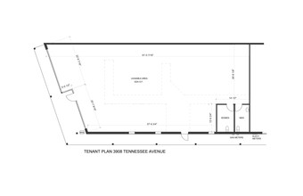 3908 Tennessee Ave, Chattanooga, TN à louer Plan de site- Image 1 de 1