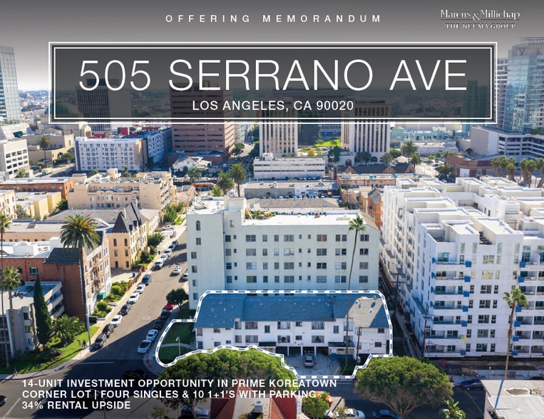 505 S Serrano Ave, Los Angeles, CA for sale - Building Photo - Image 1 of 7