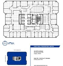 333 5th Ave SW, Calgary, AB for lease Floor Plan- Image 1 of 1